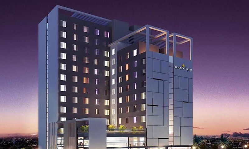 โกลเดน ทิวลิป วาสันดารา โฮเต็ล แอนด์ สวีท Hotel กาเซียบัด ภายนอก รูปภาพ